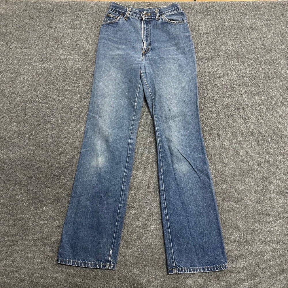 H.I.S. Jeans Womens Size 10/11 Blue Vintage High Waisted Straight Leg Denim